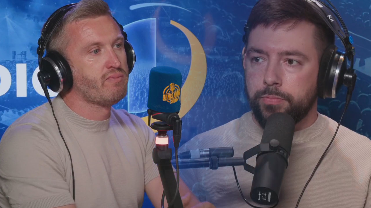Damijan Janžekovič v studiu Radia 1 s svojo izpovedjo razjokal Denisa Avdića