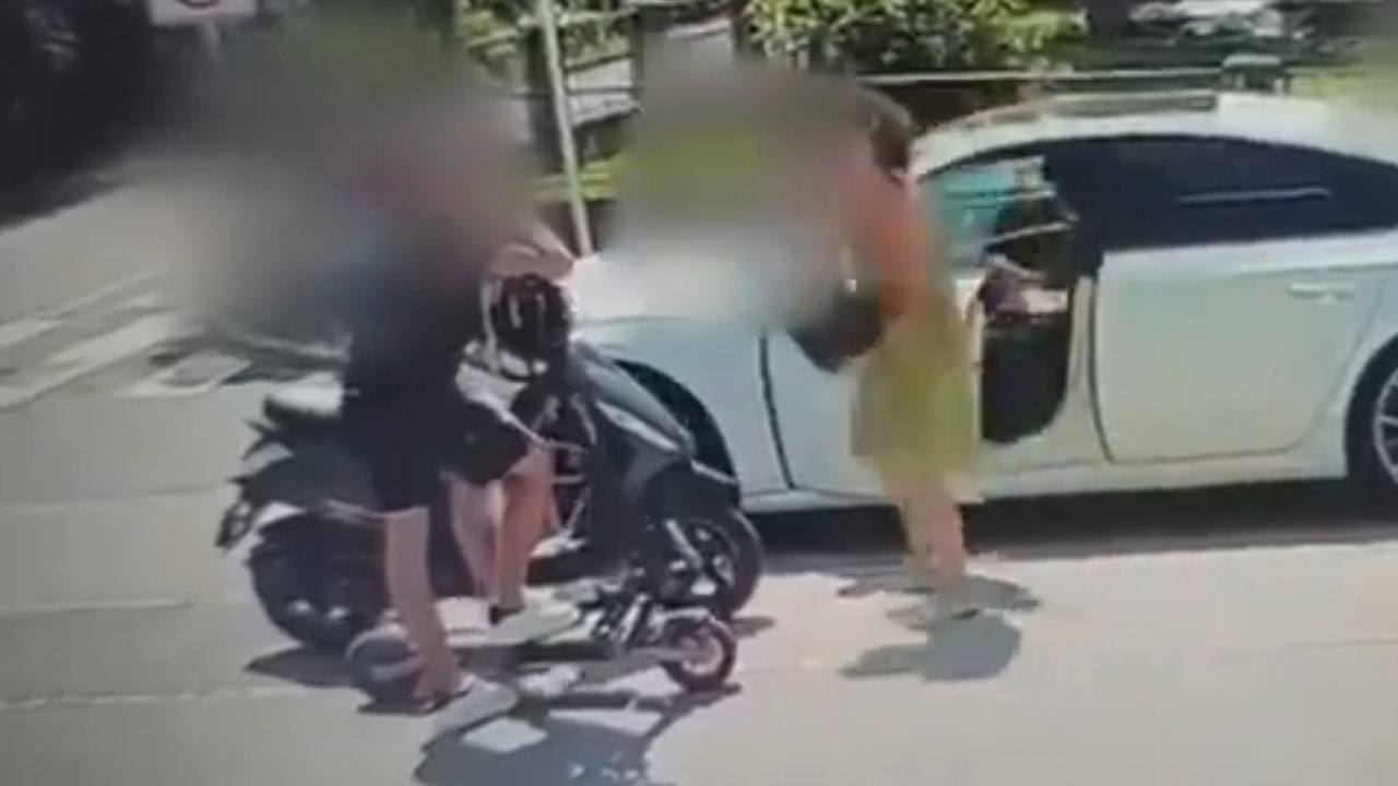 Nadzorna kamera posnele spor na območju Domžal