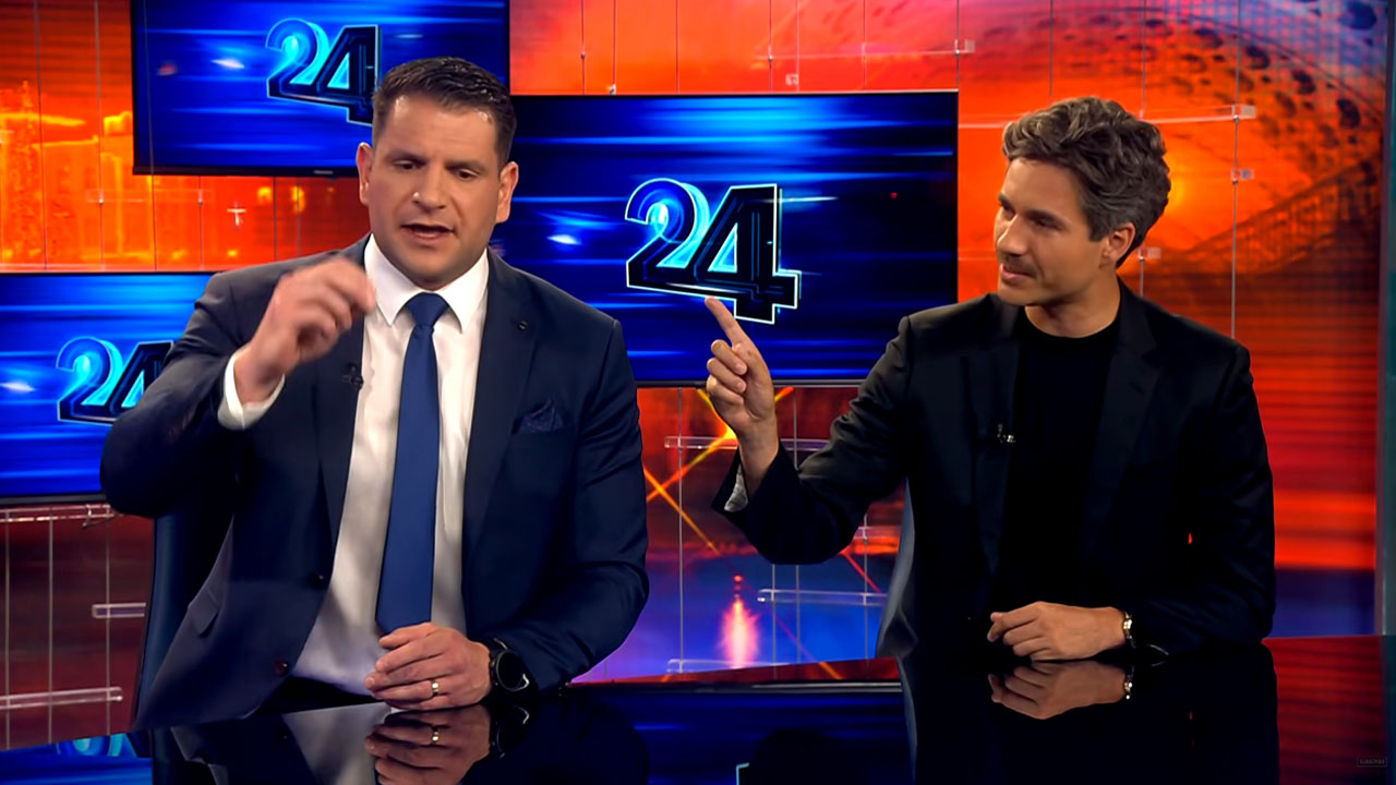 Zoran Stevanović in Luka Mesec v besednem obračunu na POP TV