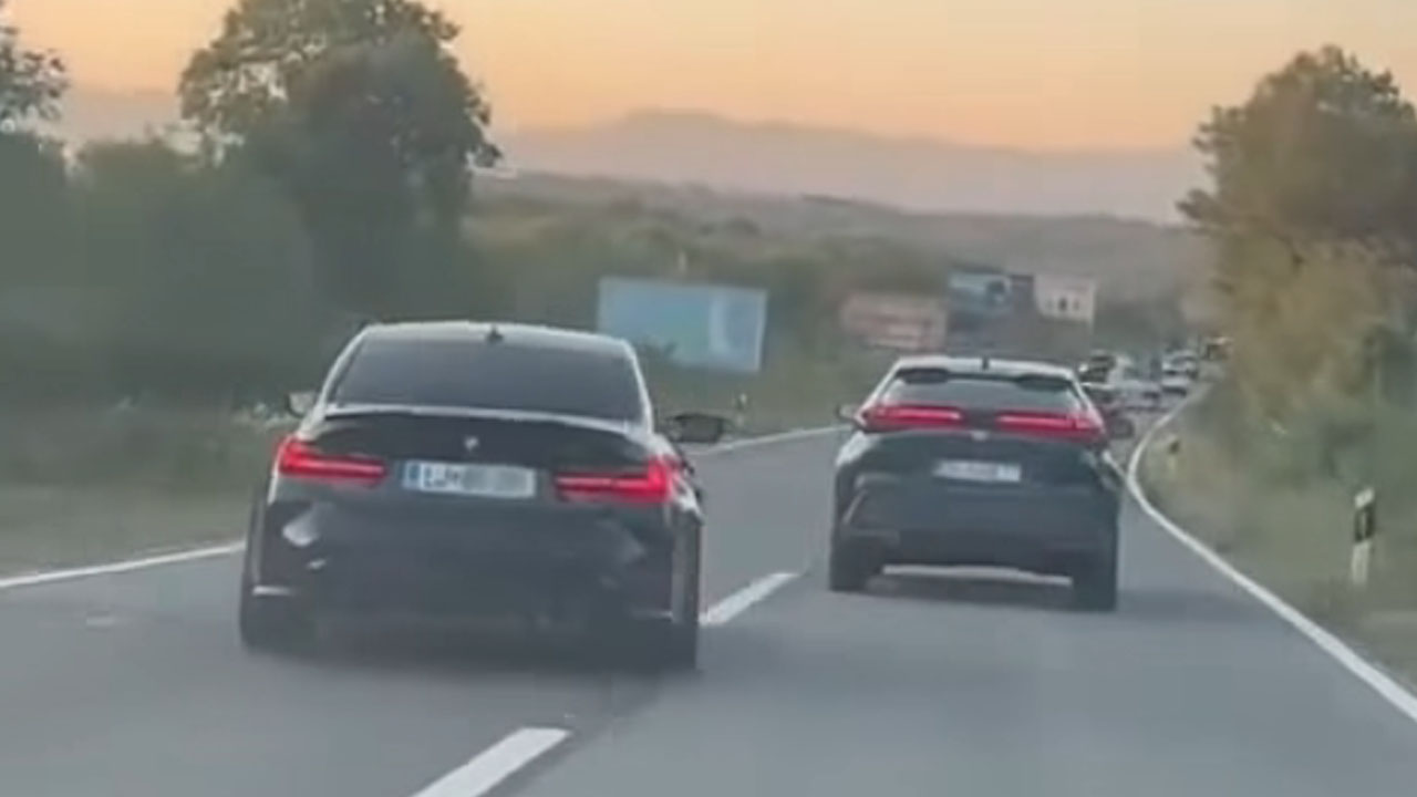 BMW voznik iz Slovenije na otoku Krk prehiteval v škarje