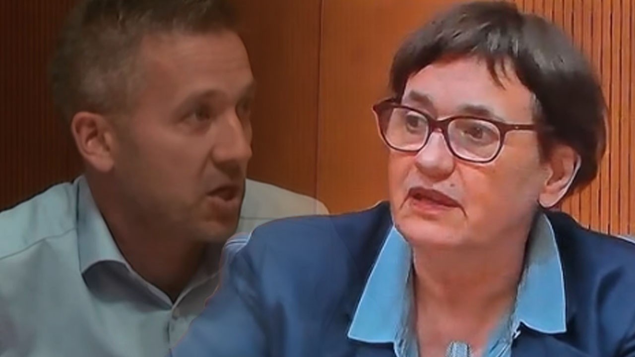 Burna razprava med Natašo Sukič in Aleksandrom Reberškom v državnem zboru