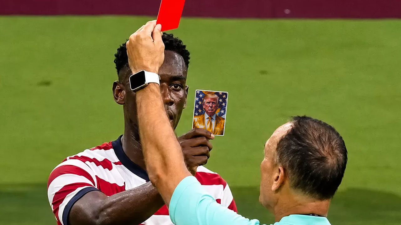 Folarin Balogun bo zaigral kljub rdečemu kartonu