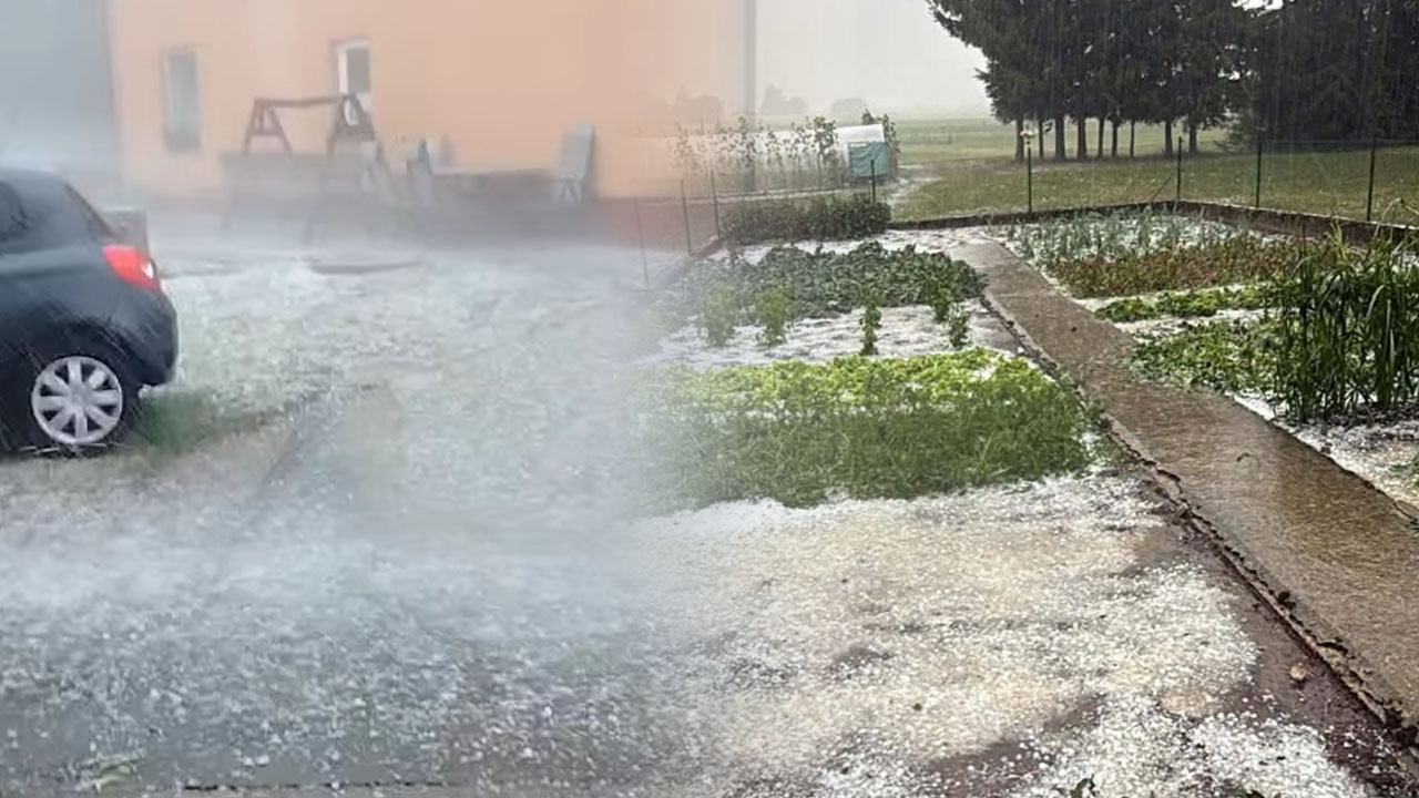 Neurje s točo na Blokah, domačini poročajo o škodi na pridelkih