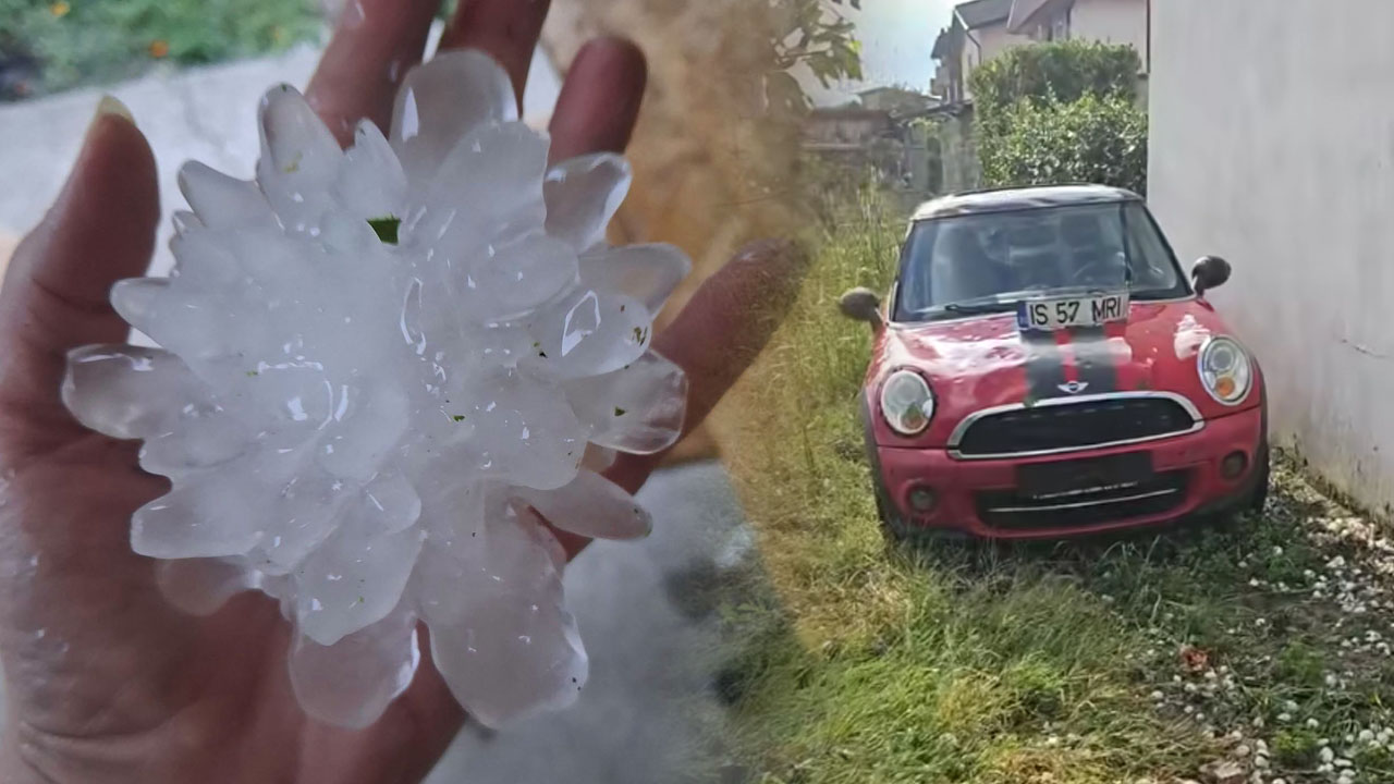 Ogromna toča po silovitem neurju v severni Italiji