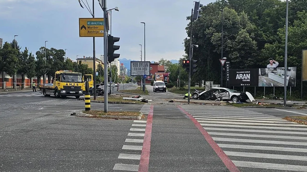 Tragična prometna nesreča na Dunajski cesti v Ljubljani