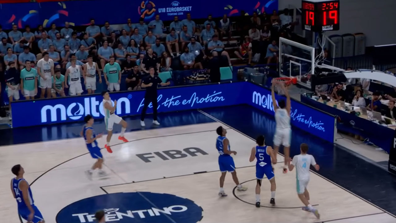 Slovenska košarkarska reprezentanca do 18 let osvojila naslov evropskih prvakov