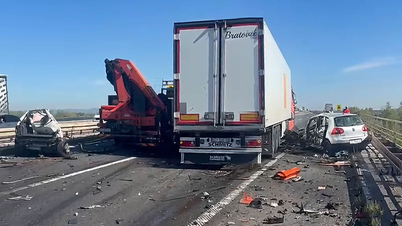 Prometna nesreča na avtocesti A3 pri Zagrebu