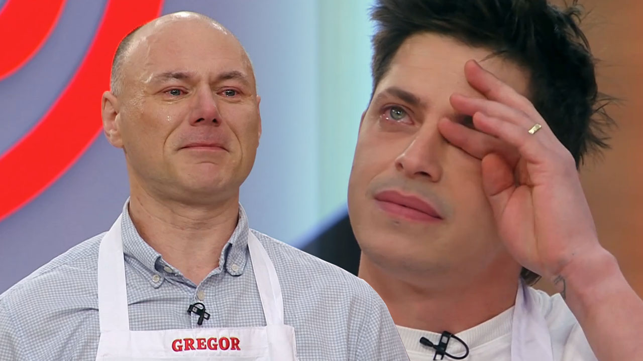 Tadej in Gregor jokala pred peko kolača v MasterChef Slovenija