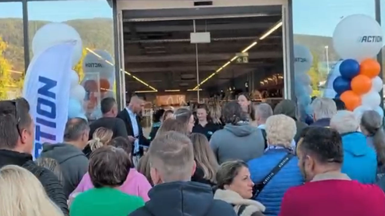 Odprtje trgovine Action v Mariboru