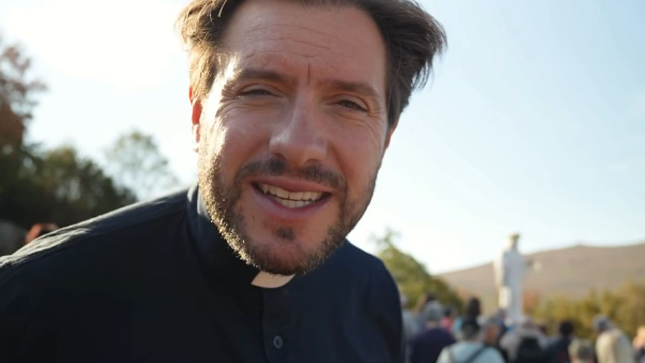 Martin Golob s slovenskimi romarji obiskal Medžugorje