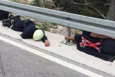 Hrvaški gasilec ob sliki izmučenih kolegov objavil zapis, ki vam bo dal misliti